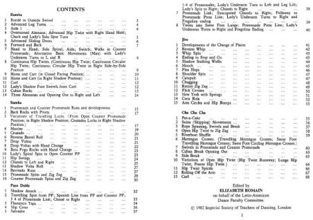 ISTD Popular Variations In Latin