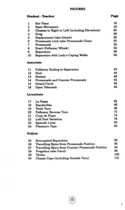 ISTD Latin American Paso Doble (6th Edition)