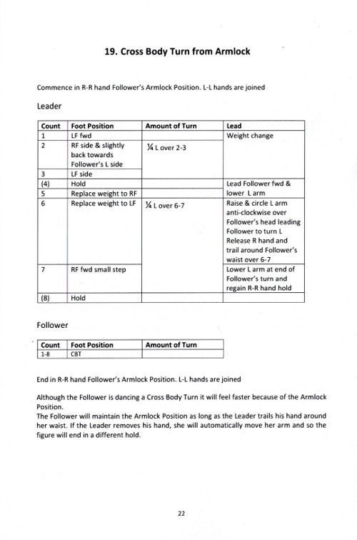 ISTD L.A. Salsa Technique Book