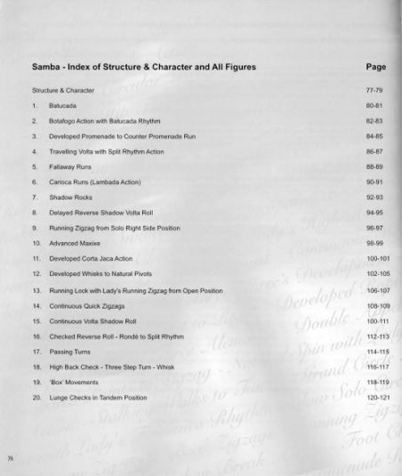 A Technique of Advanced Latin-American Figures