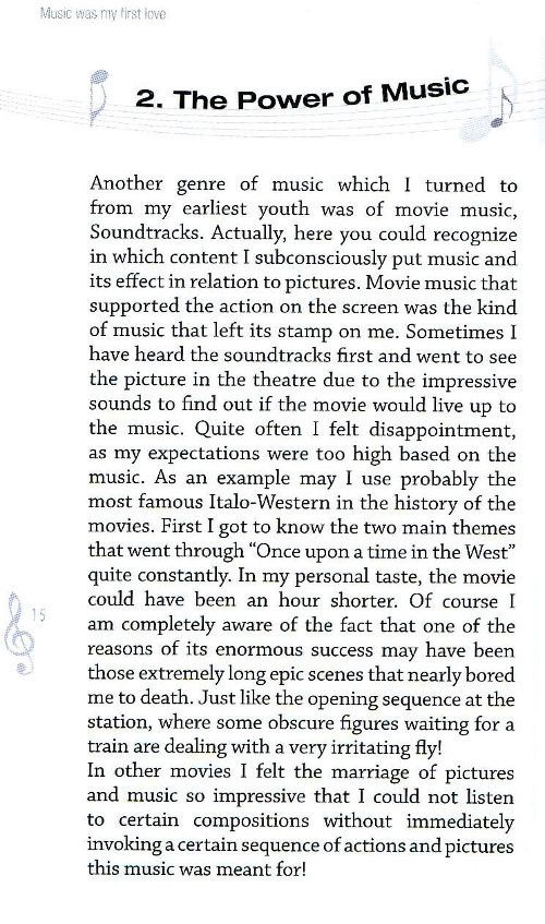 Music was my first Love