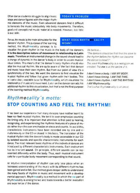 RhythMEcality Rumba (english) (1st Edition)